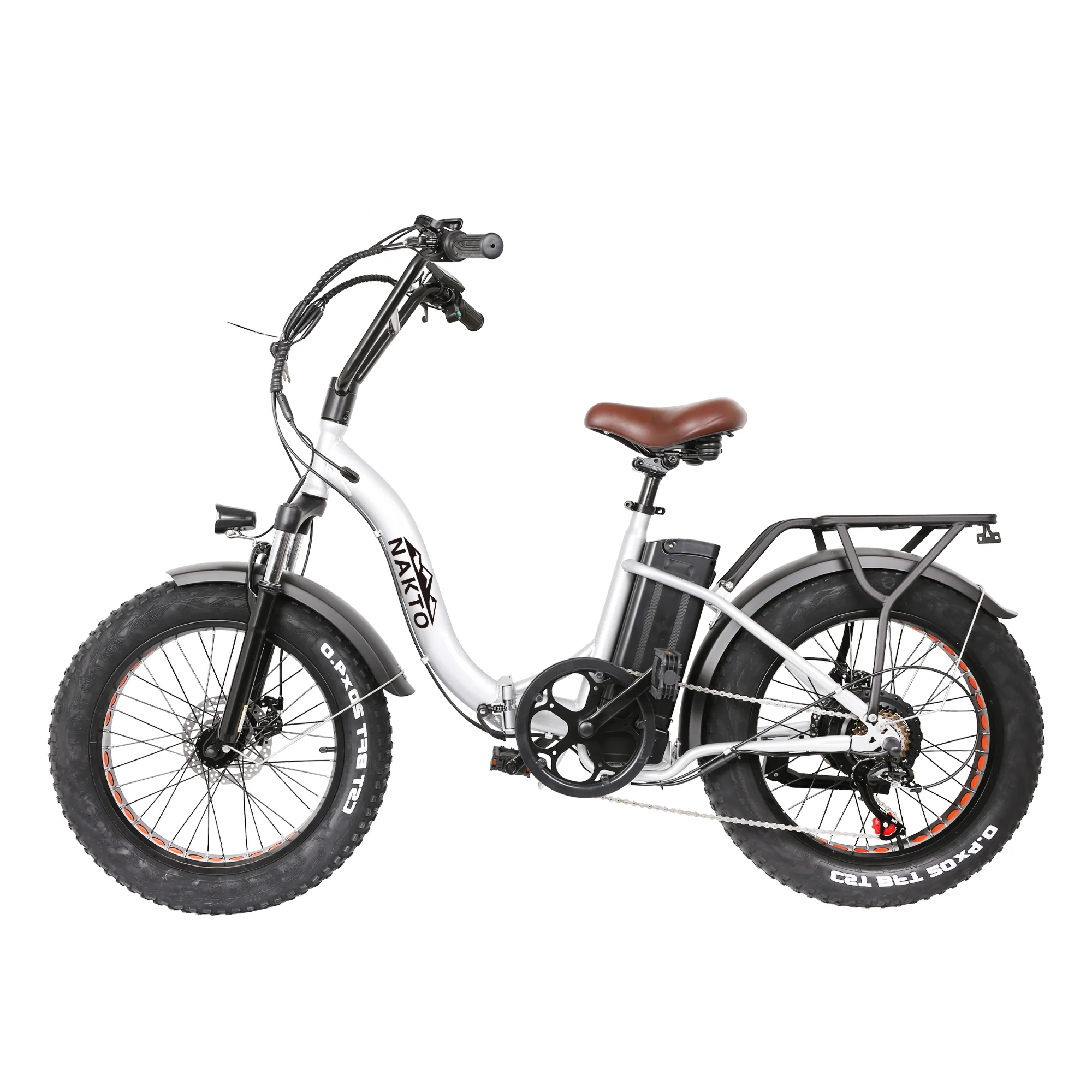 Buy Nakto OX Folding Fat Tire E-Bike - 20-inch 500W 48V folding e-bike