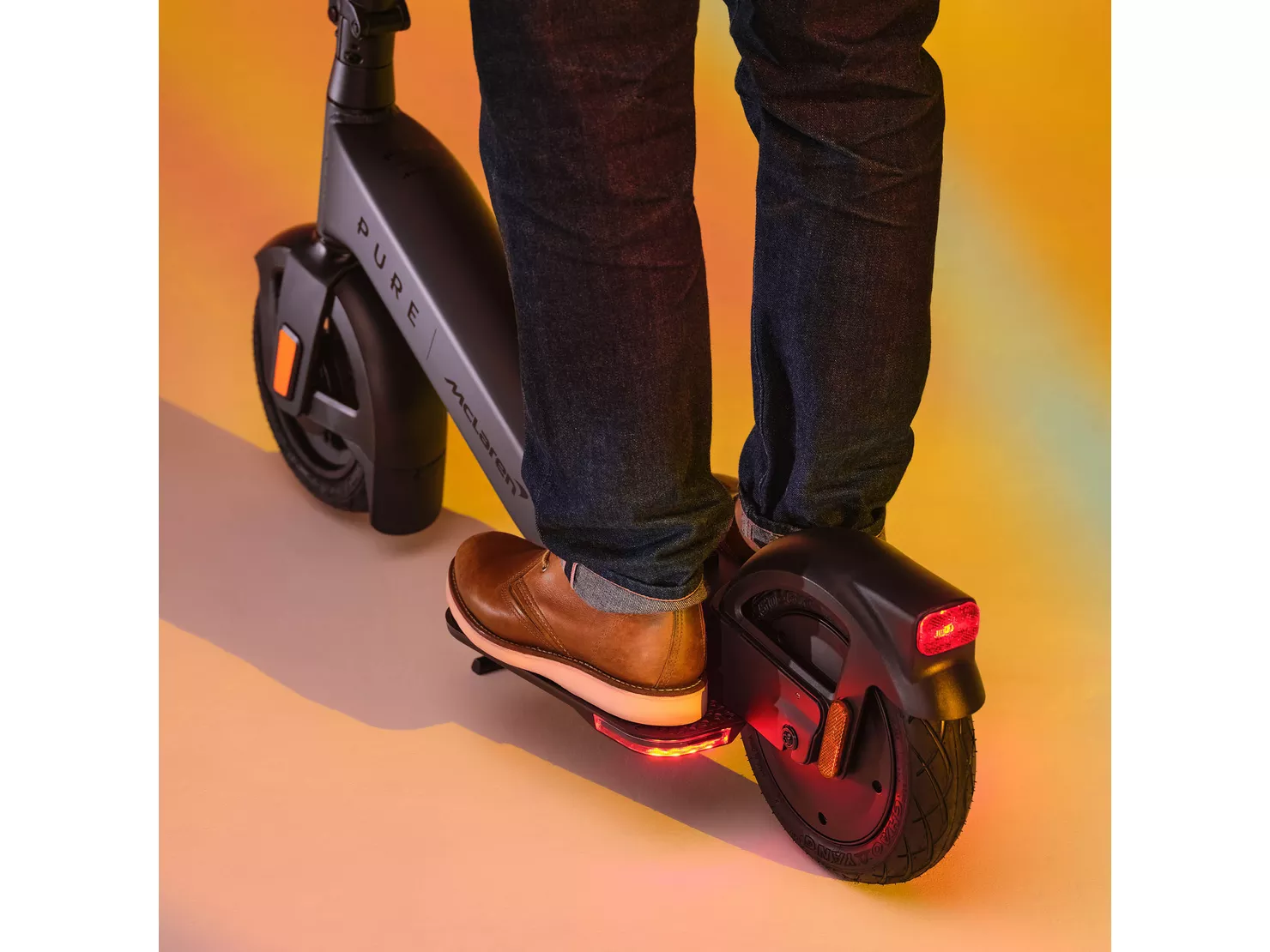 Pure x McLaren Special Edition Electric Scooter in Papaya, 924W Peak - Image 6