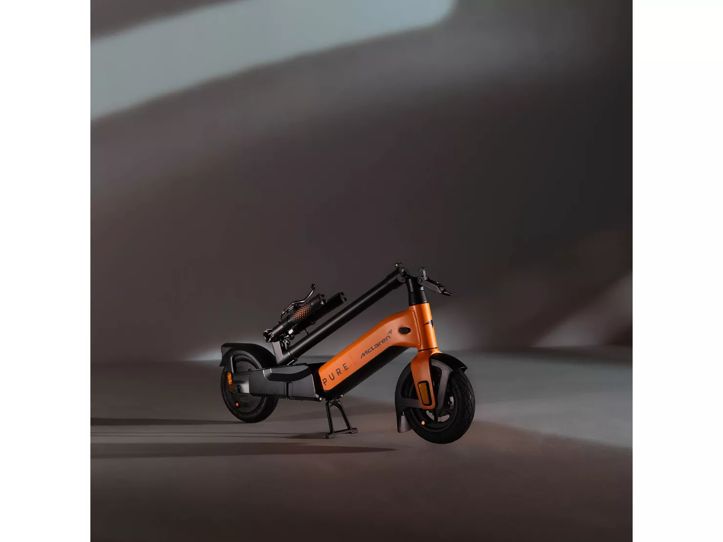 Pure Electric x McLaren Papaya Forward-Stance Scooter, 39 Mile Range - Image 4