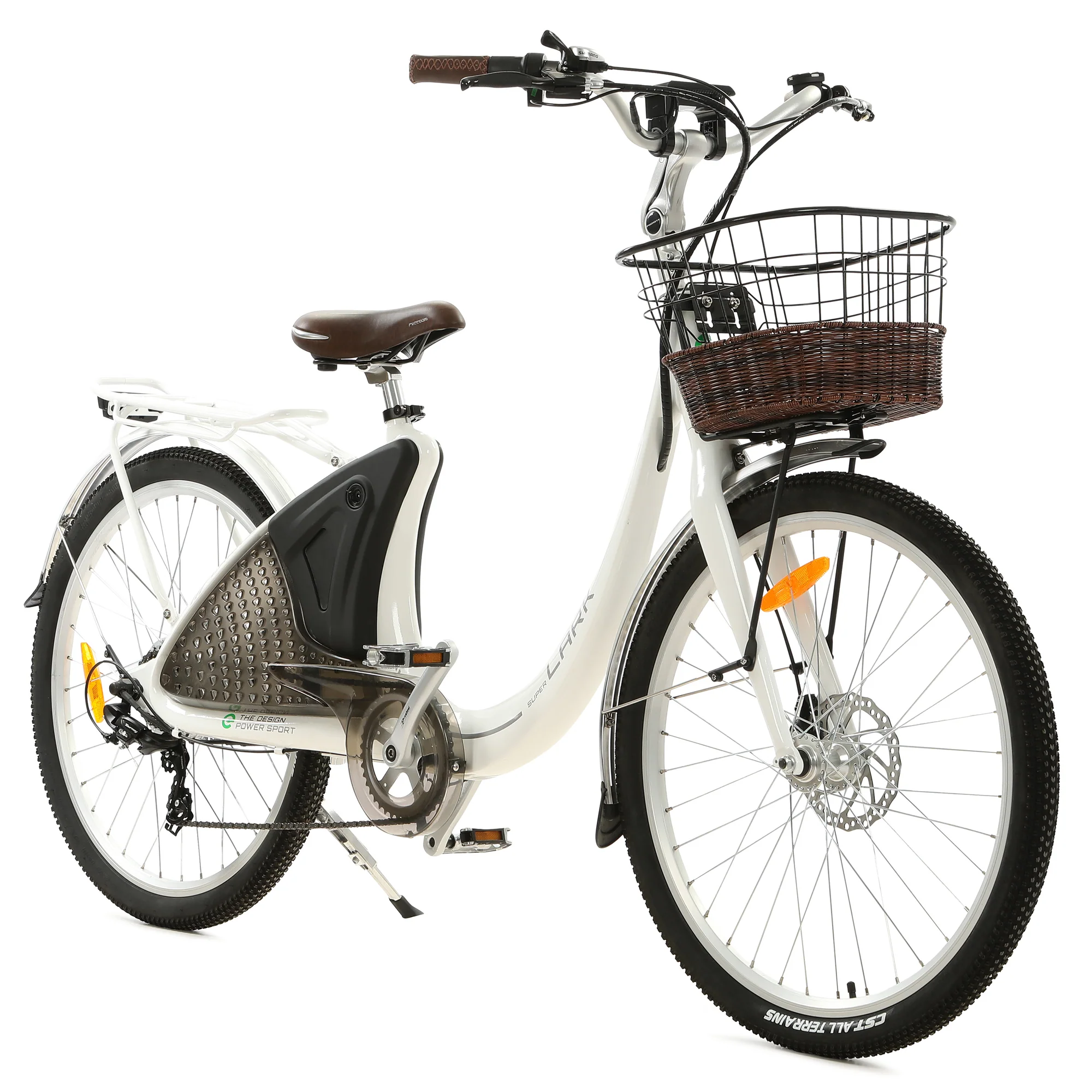 Classic Step-Through Electric City Bike