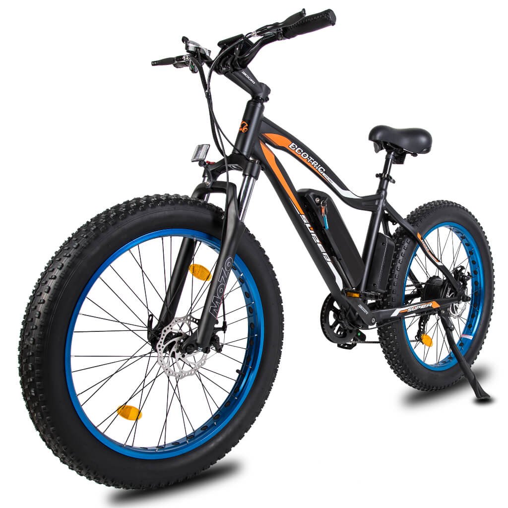 Ecotric Rocket Fat Tire Beach and Snow Electric Bike 500W 36V - Image 4