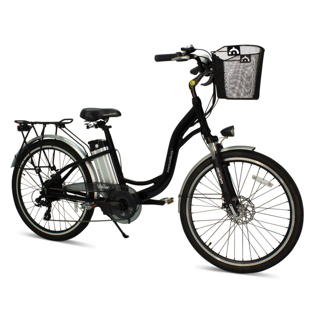 American Electric Veller Step-Thru Cruiser Electric Bike 350W 36V - Image 4