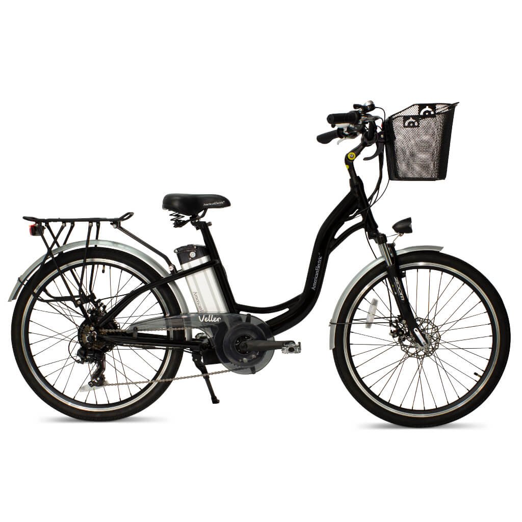American Electric Veller Step-Thru Cruiser Electric Bike 350W 36V - Image 3