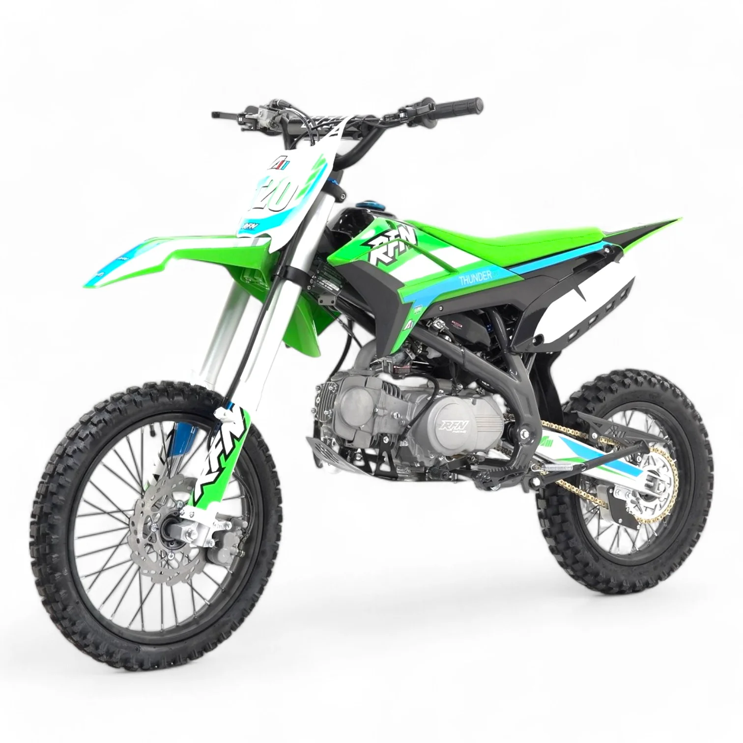 Apollo Thunder 125cc Beginner Dirt Bike, 4-Speed Manual - Image 3