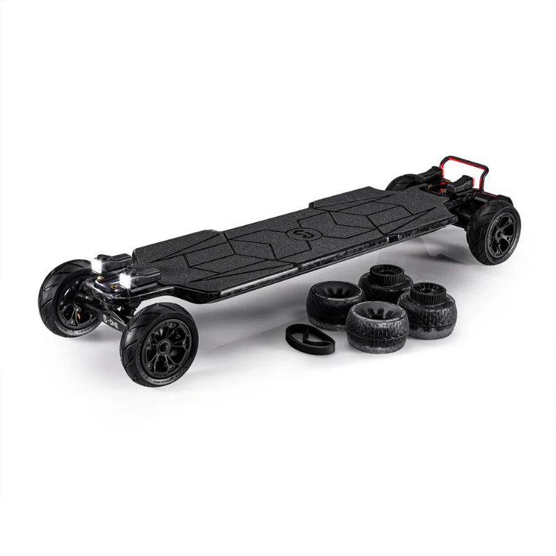 B-ONE Titan X 2WD Electric Skateboard Dual 3500W Carbon Fiber Deck - Image 2