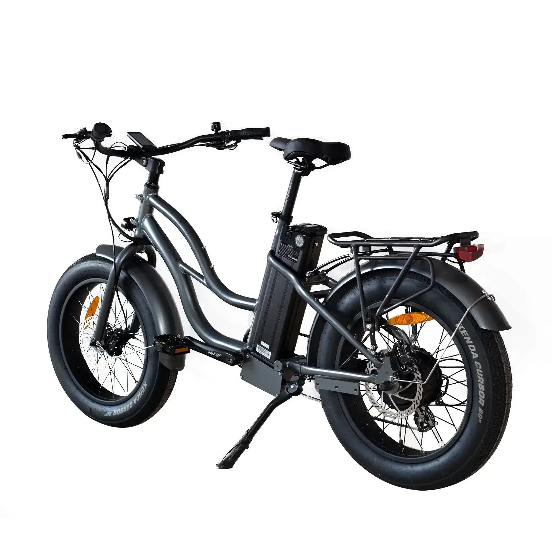 Compact Fat Tire Beach Cruiser E-Bike