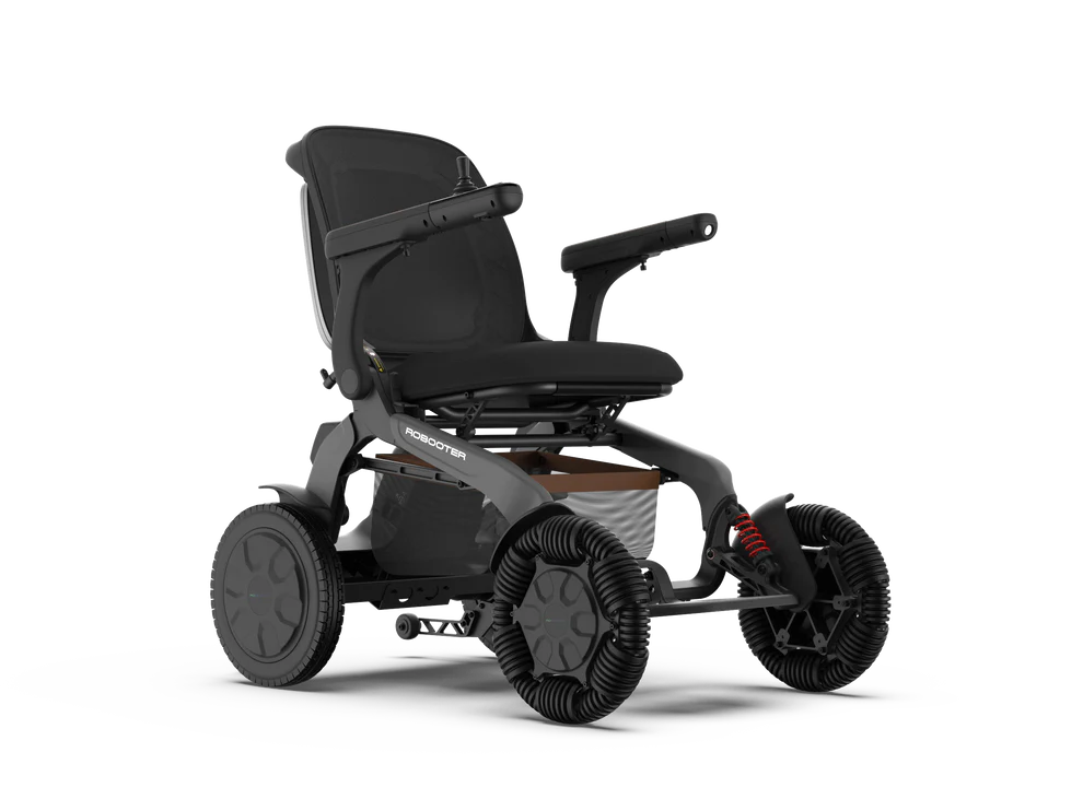 Robooter E60 Pro All-Terrain Folding Power Wheelchair with Omni Wheels - Image 8
