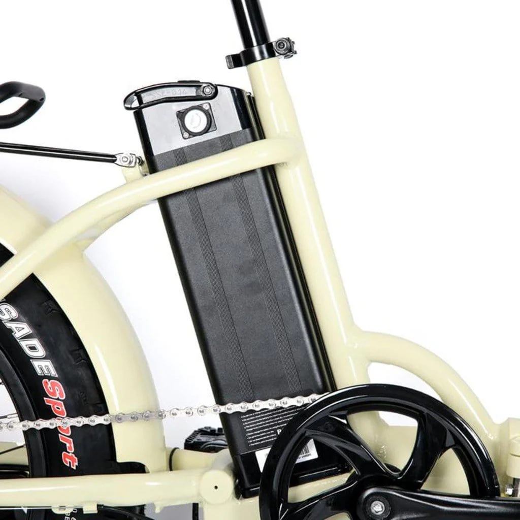 EUNORAU E-FAT-STEP Folding Step-Through Fat Tire Electric Bike 500W 48V - Image 4