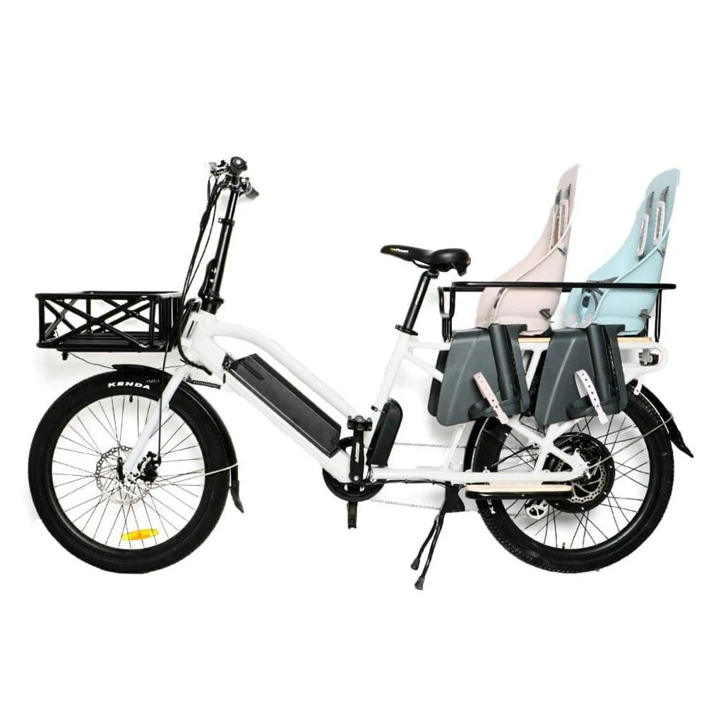 EUNORAU MAX-CARGO Long-Tail Cargo Electric Bike 750W 48V - Image 2