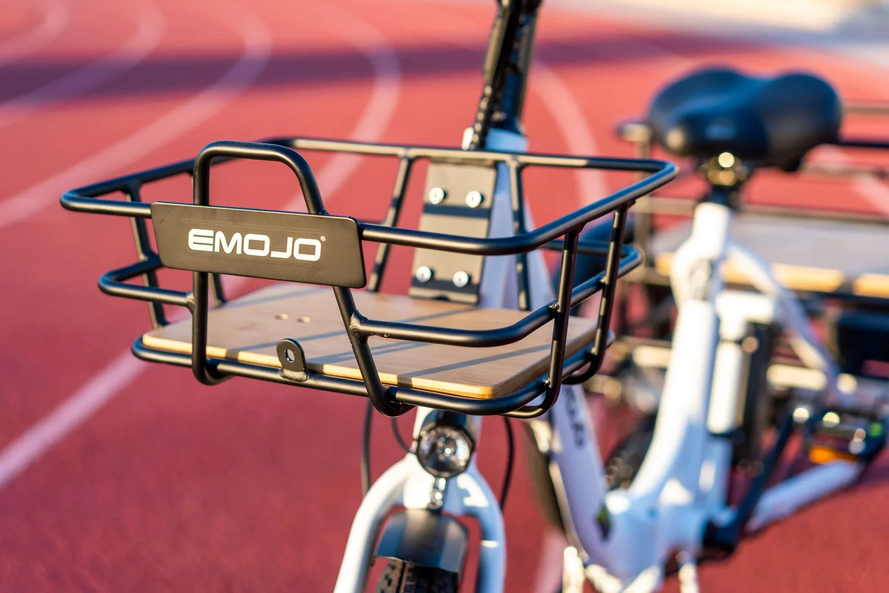 Buy Emojo Bison S Folding Electric Trike - Emojo Bison S Folding Fat Tire Electric Trike with Rear Basket view 2