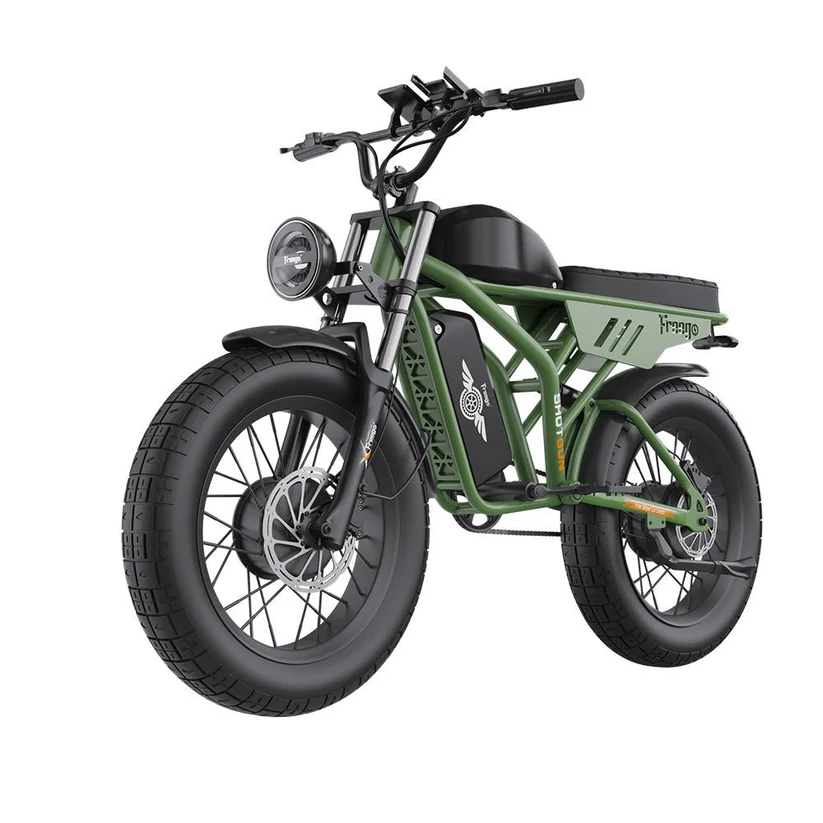 Freego F3 Pro Max Dual Motor Fat Tire Electric Bike 48V 55Ah - Image 6
