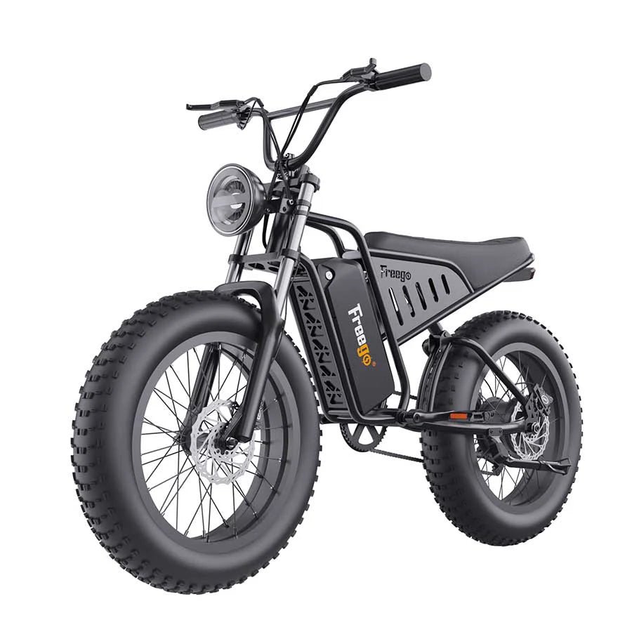 Buy Freego S1 Motorcycle Electric Bike - motorcycle-style fat tire e-bike