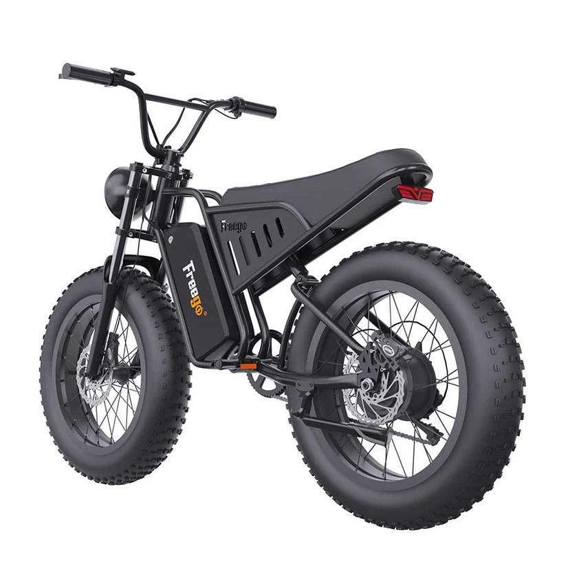 Freego S1 Motorcycle-Style Fat Tire Electric Bike 750W 48V 22.5Ah - Image 2