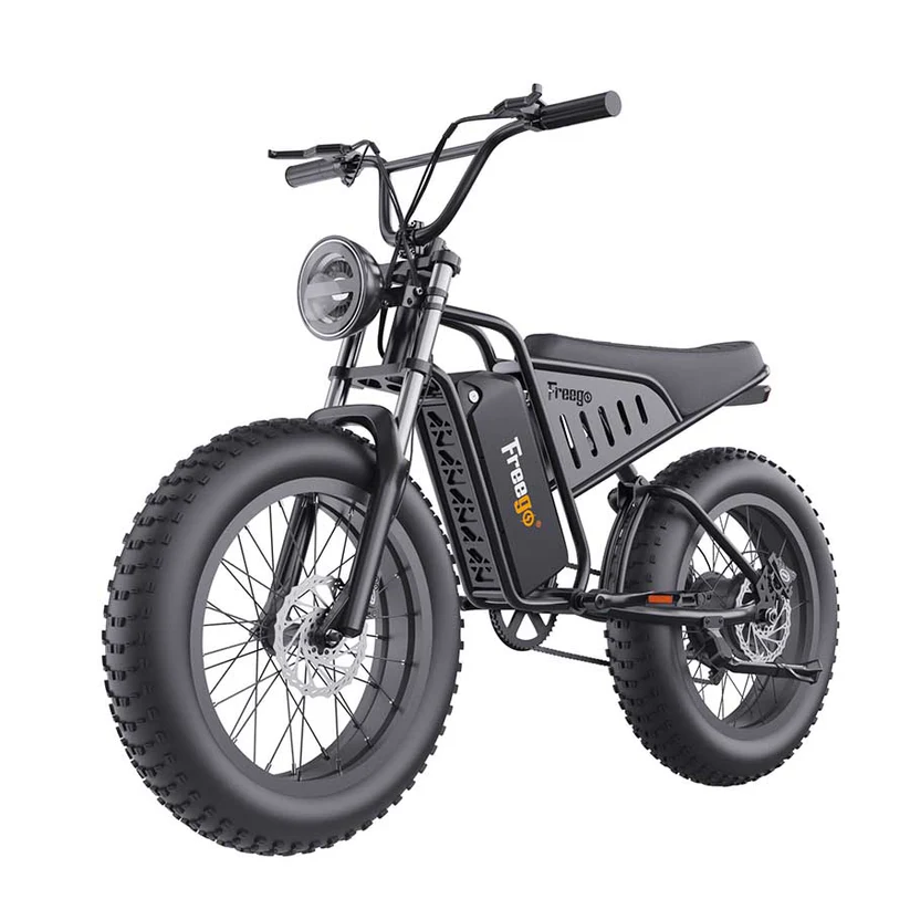 Freego S1 Motorcycle-Style Fat Tire Electric Bike 750W 48V 22.5Ah - Image 3