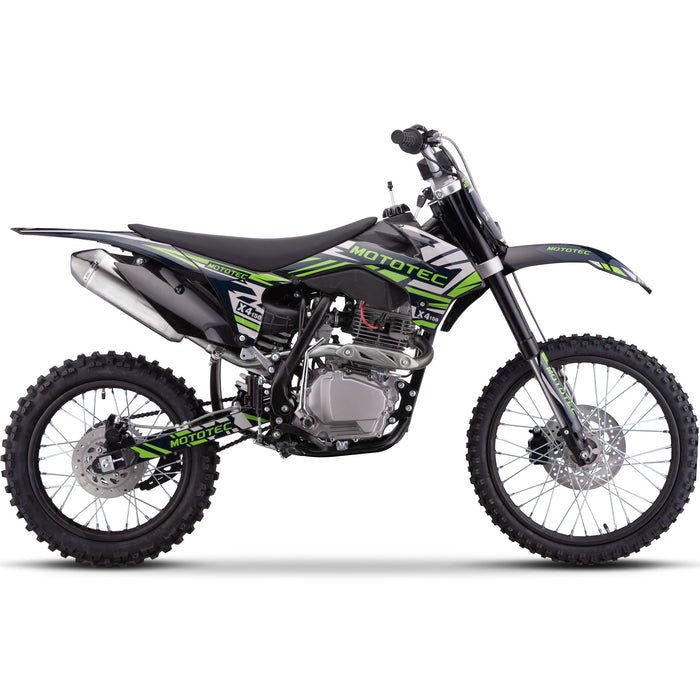 MotoTec X4 150cc 4-Stroke Gas Mini Dirt Bike, 5-Speed Manual - Image 2