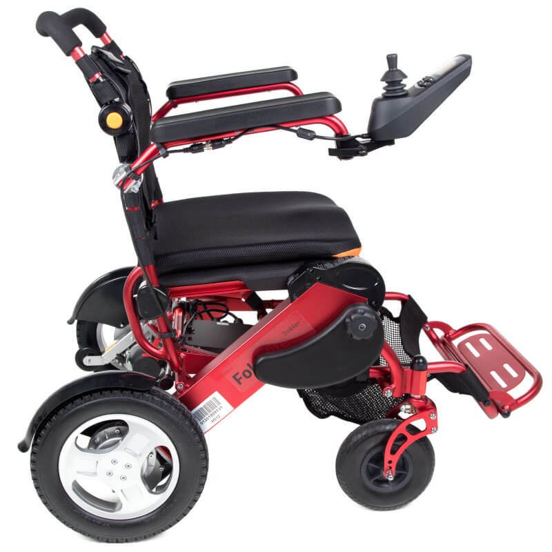 Foldalite Trekker Rear-Wheel Drive Folding Powerchair with 12" Wheels - Image 6