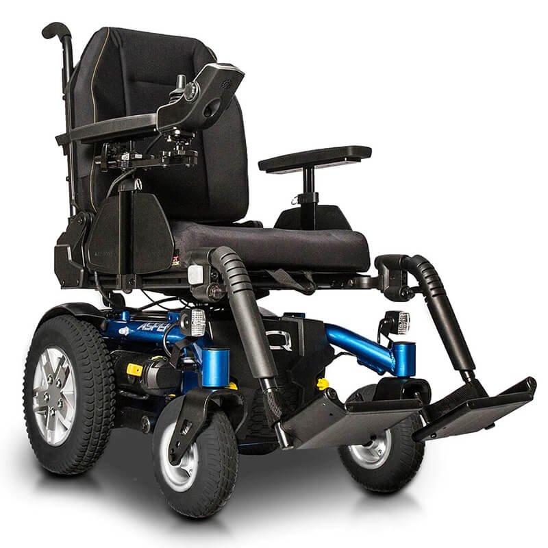 Buy Quantum Rehab Aspen Power Wheelchair - compact rear-wheel drive power chair