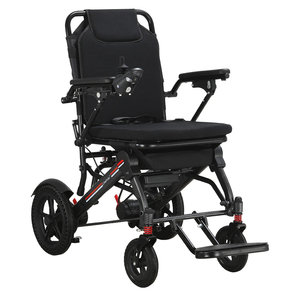 Buy MobilityPlus LiteRider Wheelchair - lightweight folding power chair