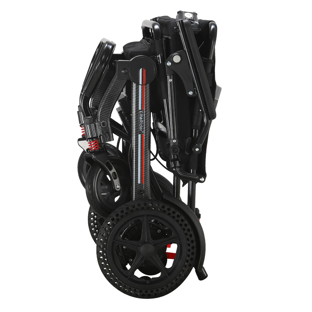 MobilityPlus LiteRider Lightweight Folding Electric Wheelchair - Image 5