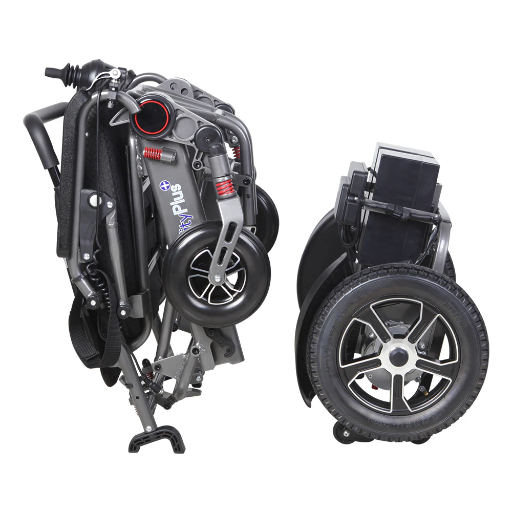MobilityPlus InstaSplit Split-Frame Folding Electric Wheelchair Dual 250W - Image 4