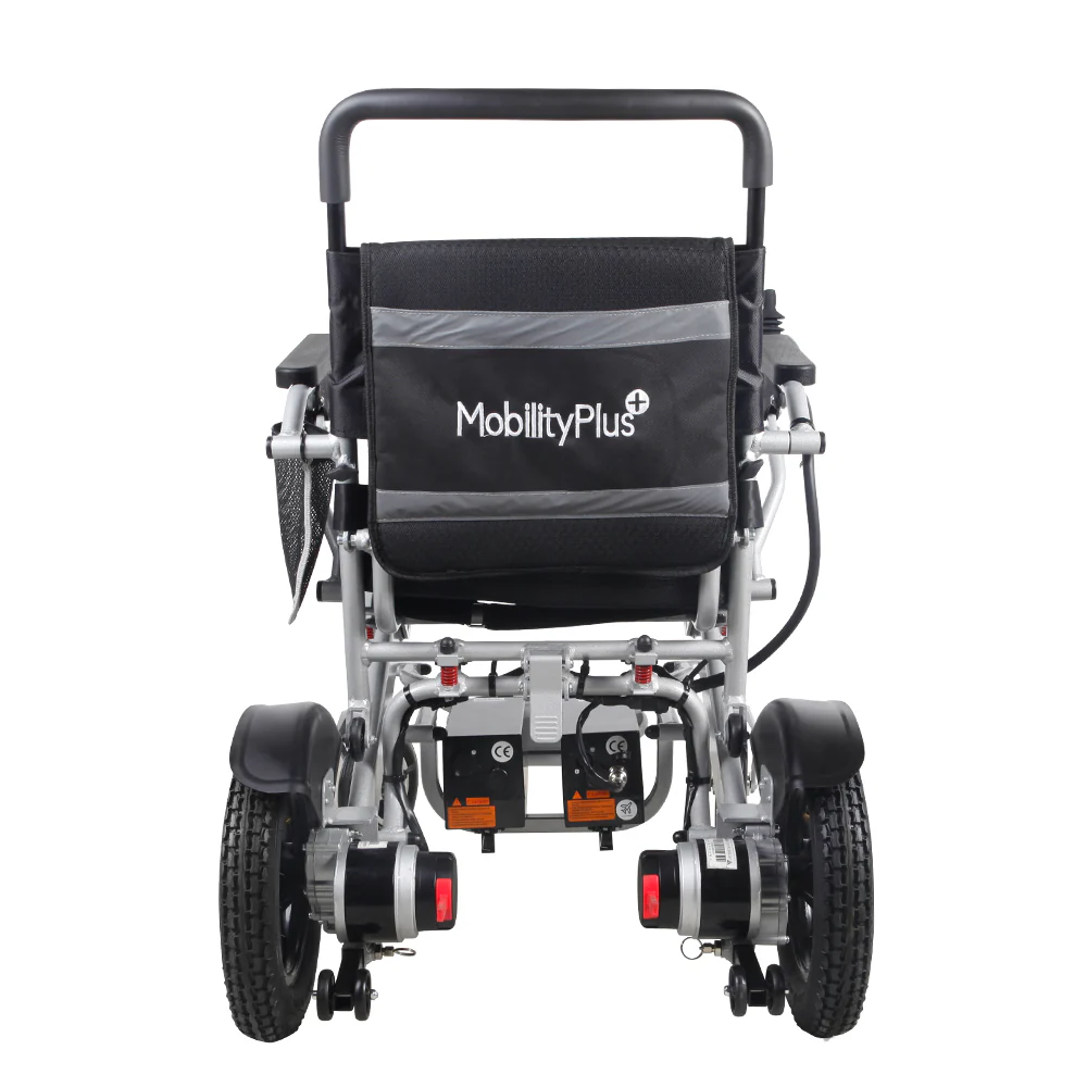 MobilityPlus Instant Folding Ultra-Light Electric Wheelchair, Dual Motor - Image 3