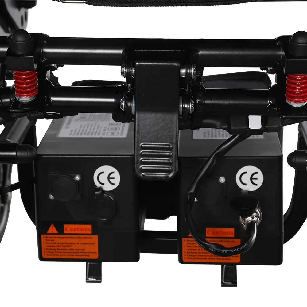 RangerXL Folding Electric Wheelchair Dual 350W - Image 4