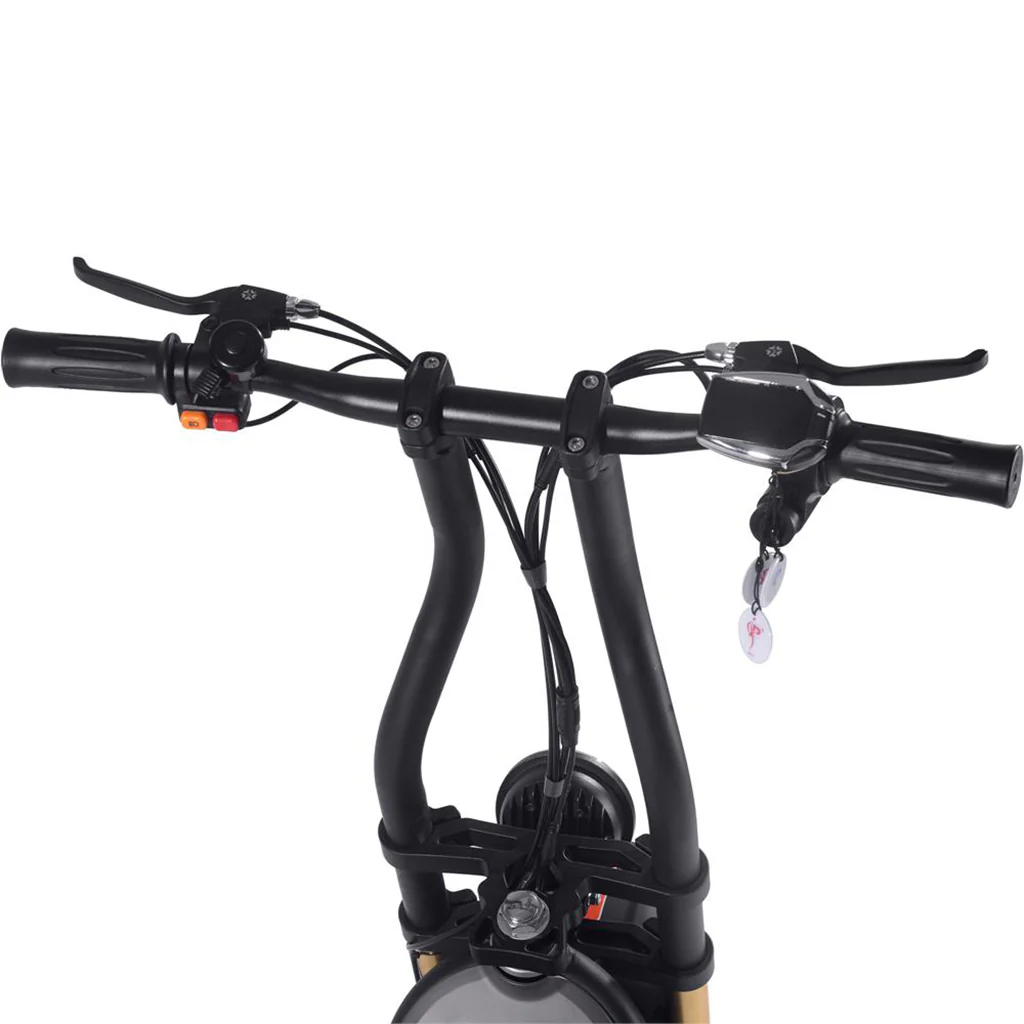 Buy MotoTec Diablo 1000W Electric Scooter - MotoTec Diablo Seated Fat Tire Electric Scooter 1000W 48V view 2