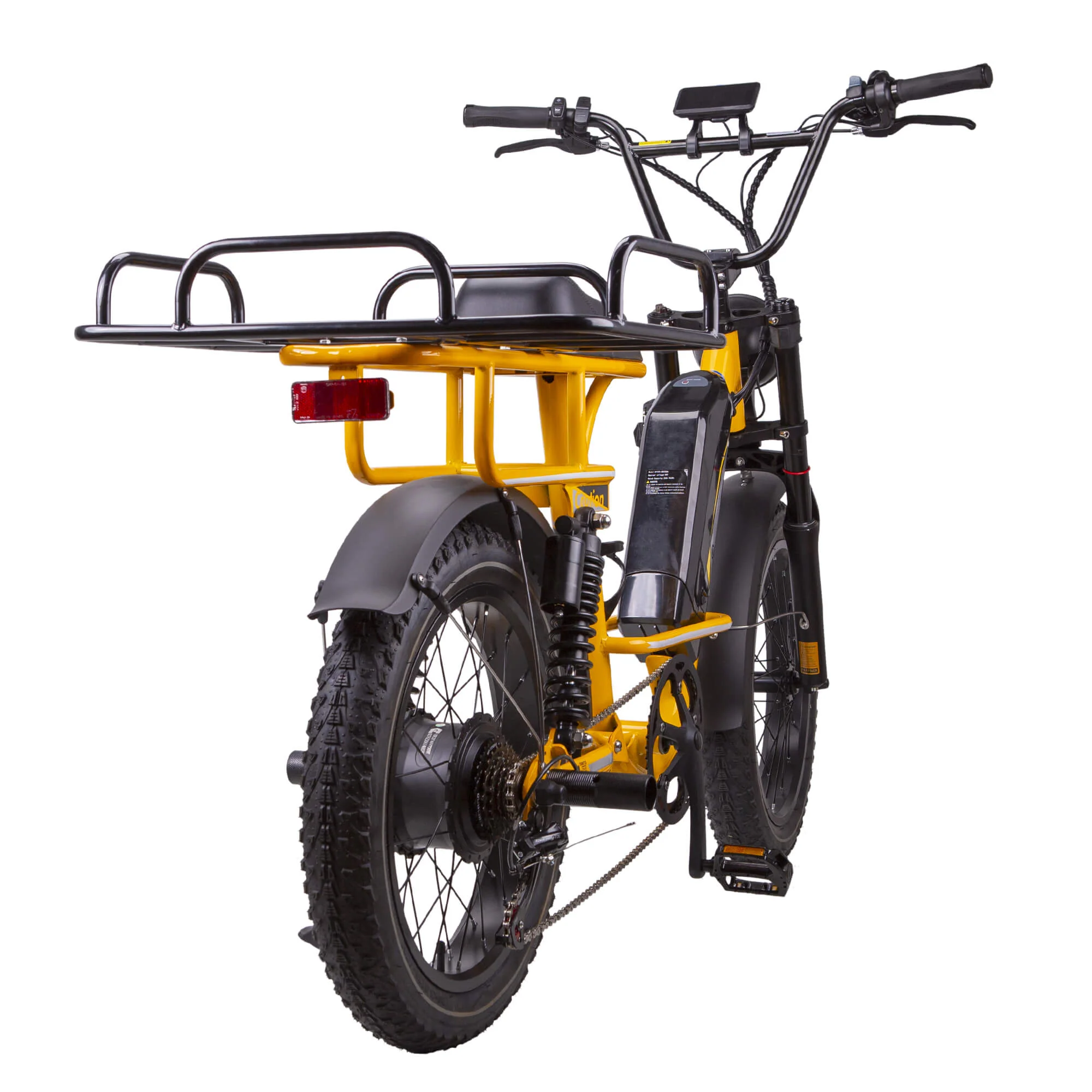 Nakto F4 Step-Thru Electric Cargo Bike 750W 48V Fat Tire - Image 5