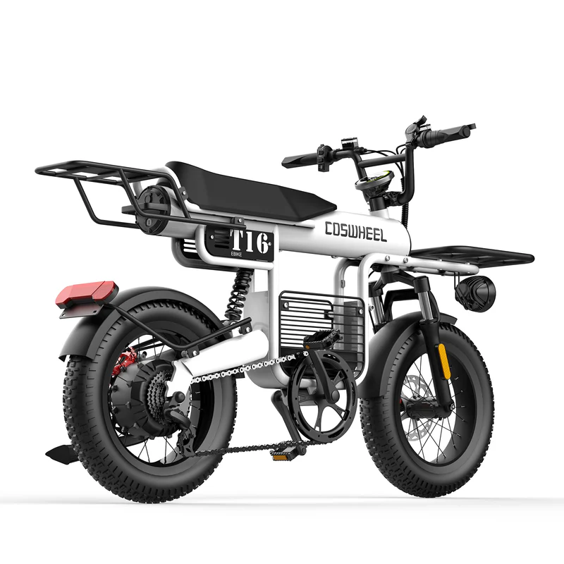 COSWHEEL T16 Compact Fat Tire Commuter Electric Bike 750W 48V 20Ah - Image 5