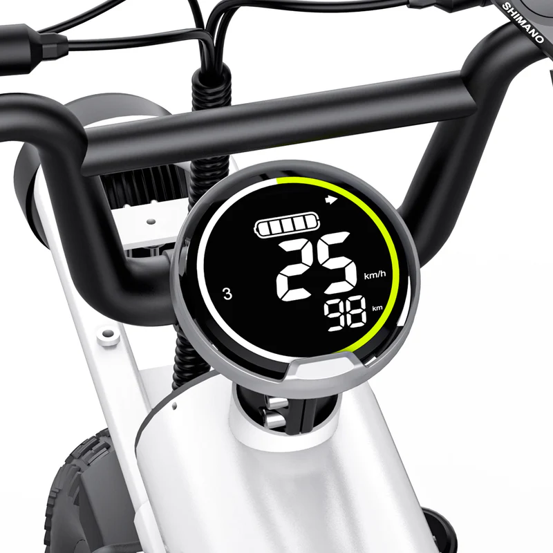 COSWHEEL T16 Compact Fat Tire Commuter Electric Bike 750W 48V 20Ah - Image 4