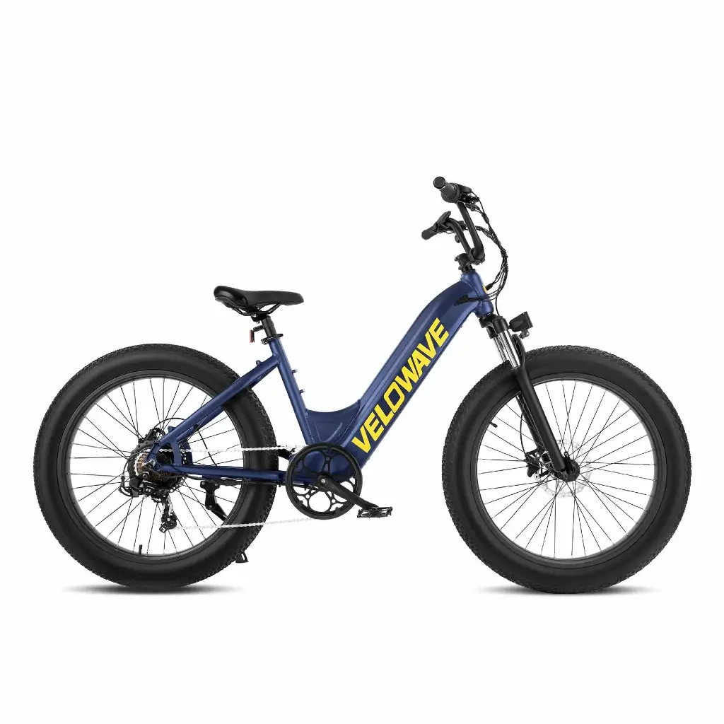 Powerful Fat Tire Step-Through E-Bike