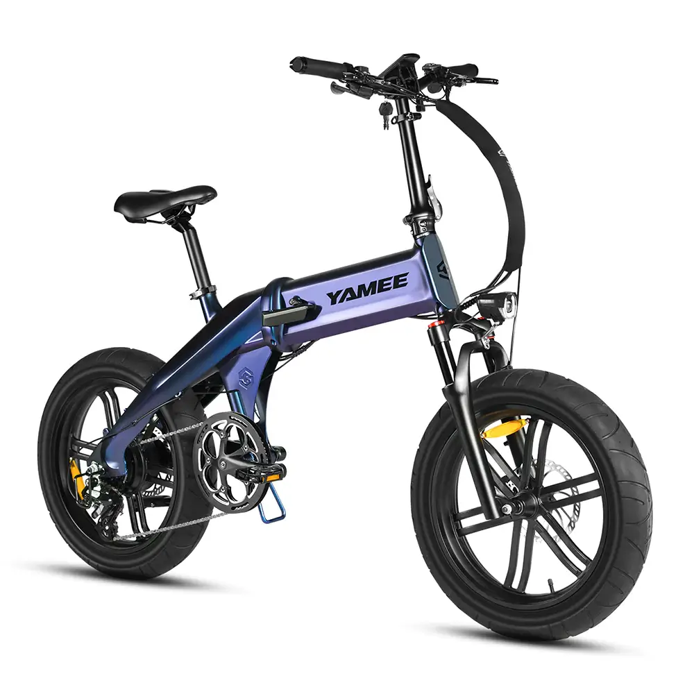 Buy Yamee XL Plus Folding Electric Bike - 750W 48V folding fat tire e-bike