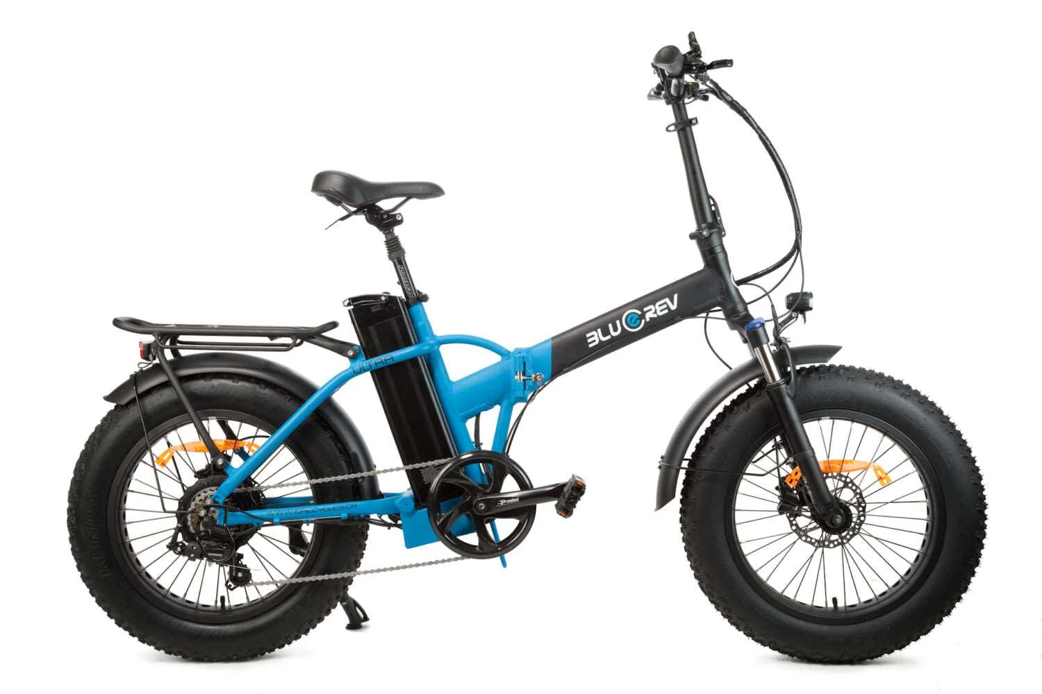 Bluerev Ultra High-Step Folding Fat Tire Electric Bike 500W 48V - Image 4