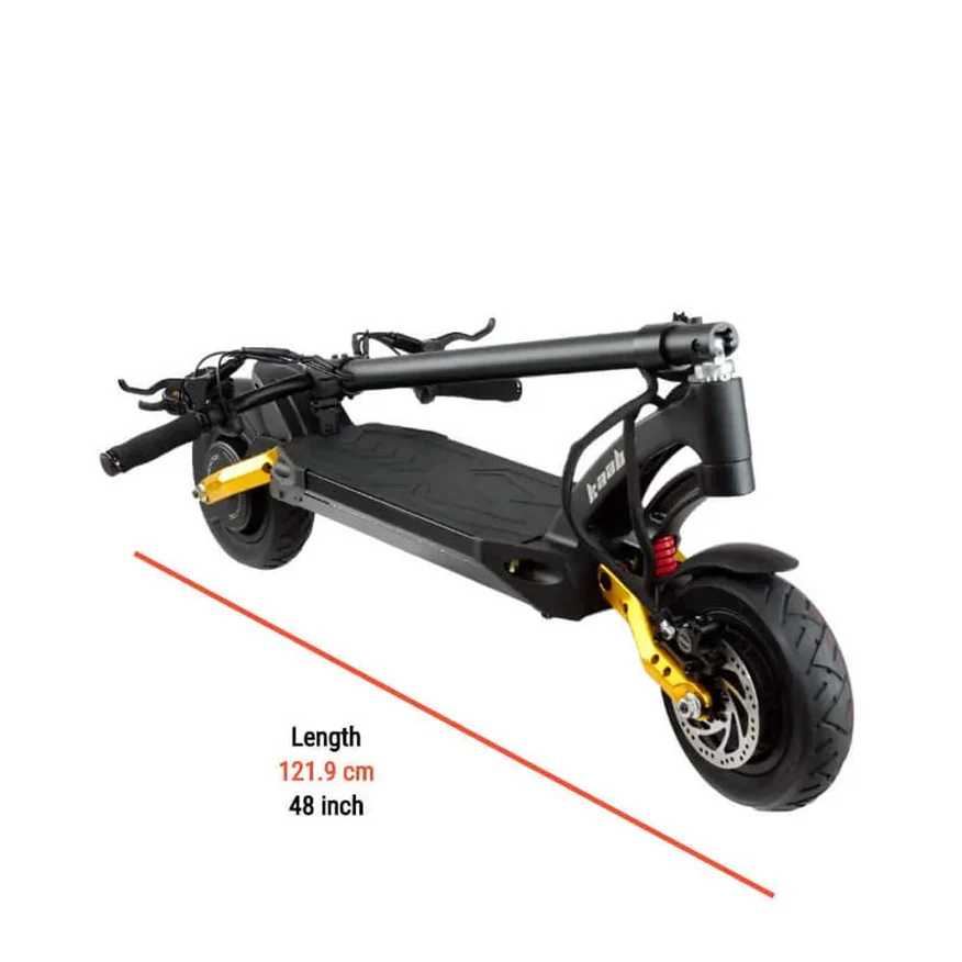 Kaabo Mantis Pro Dual Motor Folding Electric Scooter 2x1000W - Image 4