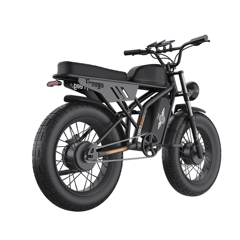 Freego F3 Pro Max Dual Motor Fat Tire Electric Bike 48V 55Ah - Image 5