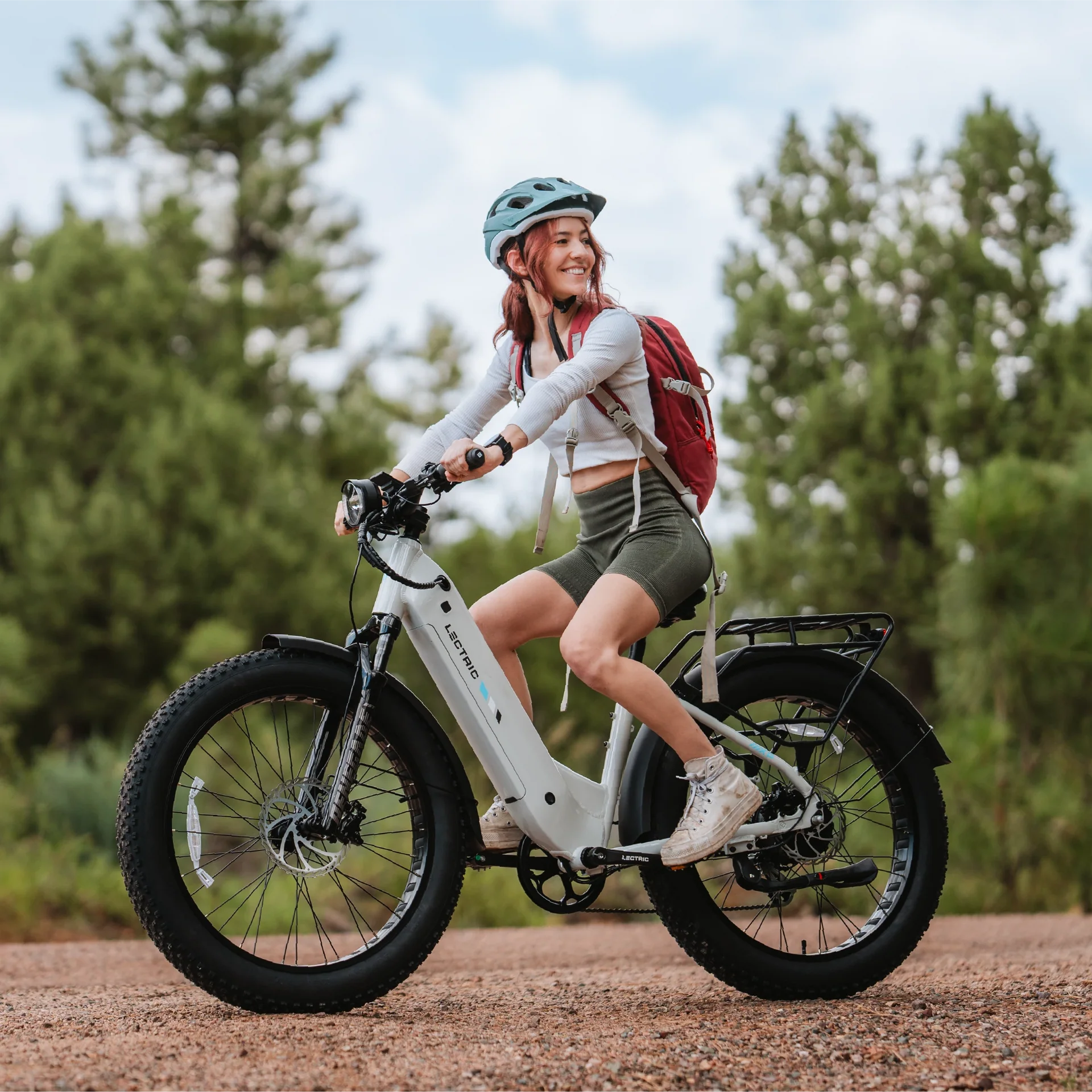 XPeak Step-Thru 2.0 Fat Tire Electric Bike 750W 48V with Torque Sensor - Image 2