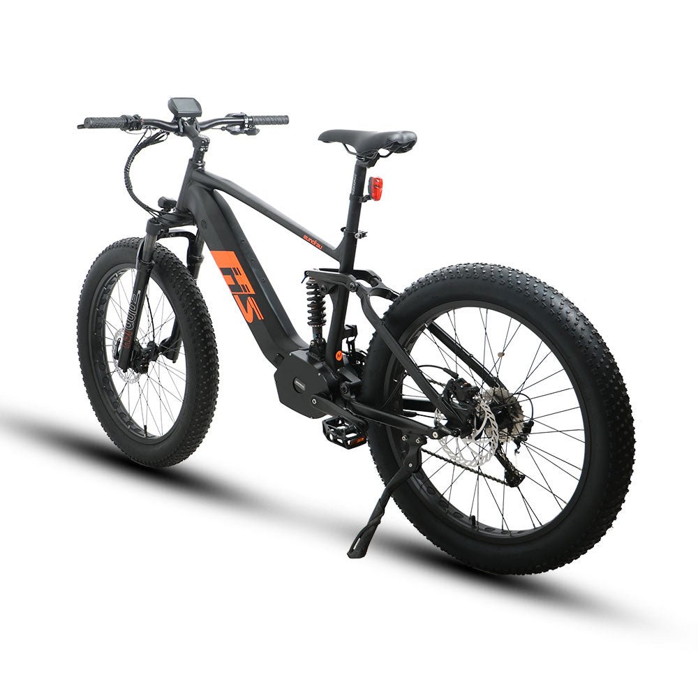 2 x EUNORAU FAT-HS 48V/14Ah 1000W Fat Tire Electric Mountain Bike