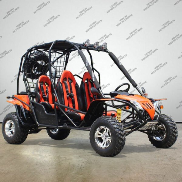 200cc Venom Captain Go-Kart | 4 Seater | Automatic + Reverse