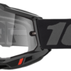 Accuri 2 Enduro Moto Goggle Black Clear Lens