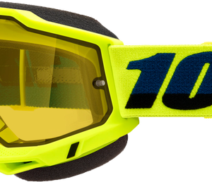 accuri-2-snowmobile-goggle-fluo-yellow-yellow-lens