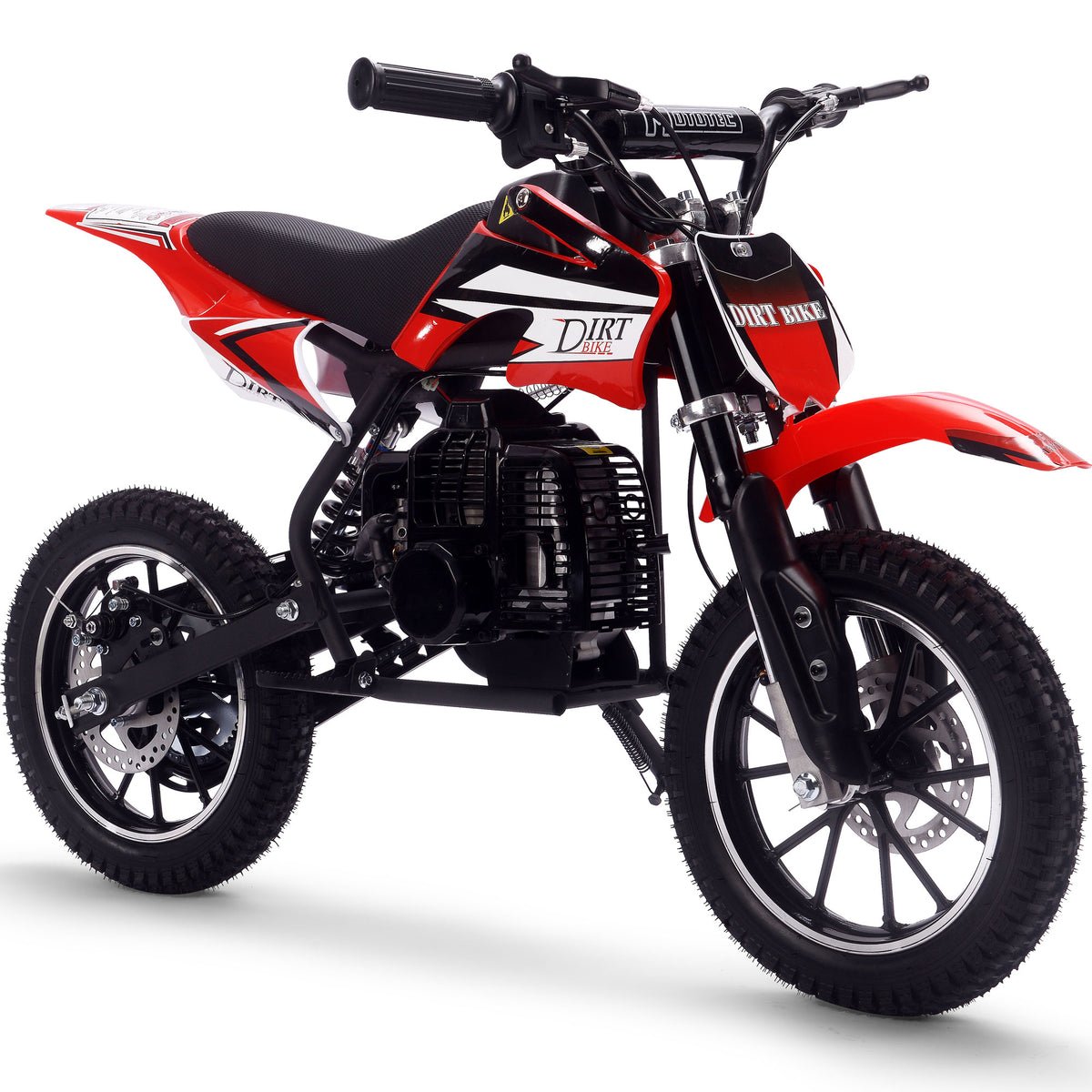 Alien Big Wheel Kids Gas Dirt Bike, 50cc 2-Stroke, Age 6 and up - Blue
