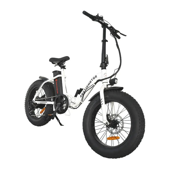 Aostirmotor G20 500W 36V Step-thru Fat Tire Electric Folding Bike