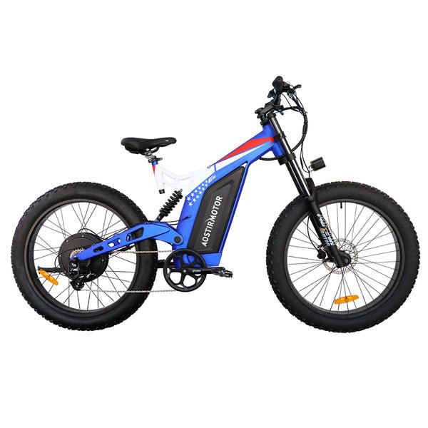 AOSTIRMOTOR S17 48V/20Ah 1500W Fat Tire Electric Bike