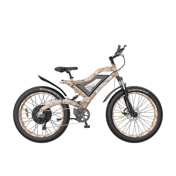 AOSTIRMOTOR S18 48V/15Ah 1500W Fat Tire Electric Bike