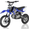 Apollo 125cc X5 Dirt Bike, 4-Speed Manual, 14/12 inch Wheels, Age 8 and up - Blue