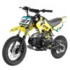 Apollo DB27 110cc Kids Dirt Bike, 4-Speed Semi-Automatic, 12/10 inch Wheels, Ages 8 and up - Red