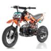 Apollo DB27 110cc Kids Dirt Bike, 4-Speed Semi-Automatic, 12/10 inch Wheels, Ages 8 and up - Red