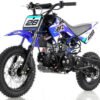 Apollo DB28 110cc Dirt Bike, 4-Speed Automatic, Electric Start, 12/10 inch Wheels, Ages 8 and up - Blue