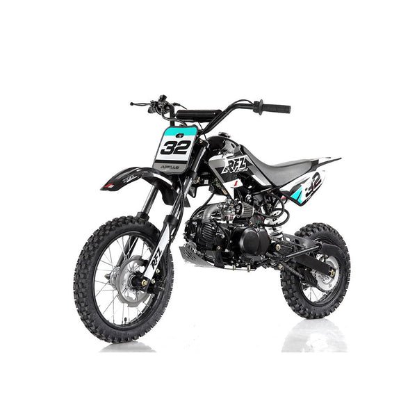 Apollo DB32 110cc Kids Dirt Bike, 4-Speed Semi-Automatic, 14/12 inch Wheels, Ages 8 and up - Black