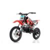 Apollo DB32 110cc Kids Dirt Bike, 4-Speed Semi-Automatic, 14/12 inch Wheels, Ages 8 and up - Black